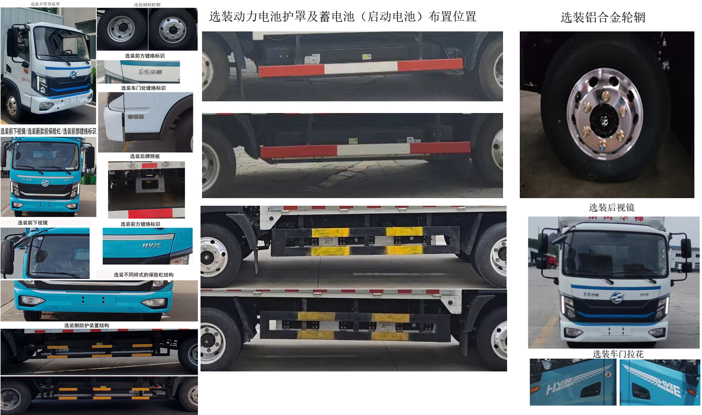 華神牌DFD5040XXYLBEV1純電動廂式運輸車公告圖片