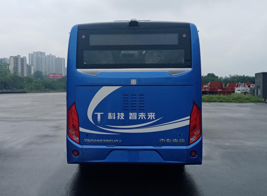 中国中车牌TEG6853BEV07纯电动低地板城市客车公告图片