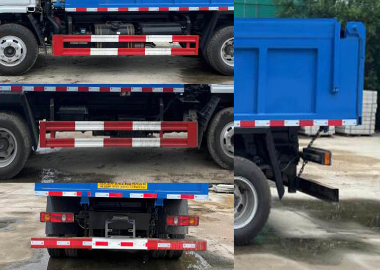 东环威牌JDH5070ZLJEQ6自卸式垃圾车公告图片