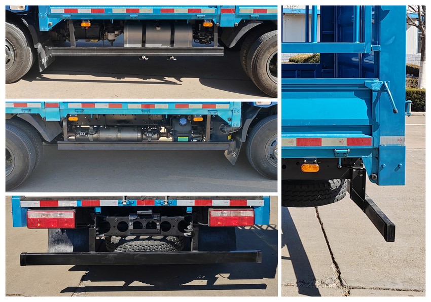 飛碟牌FD5126CCYW63K6-3倉(cāng)柵式運(yùn)輸車公告圖片