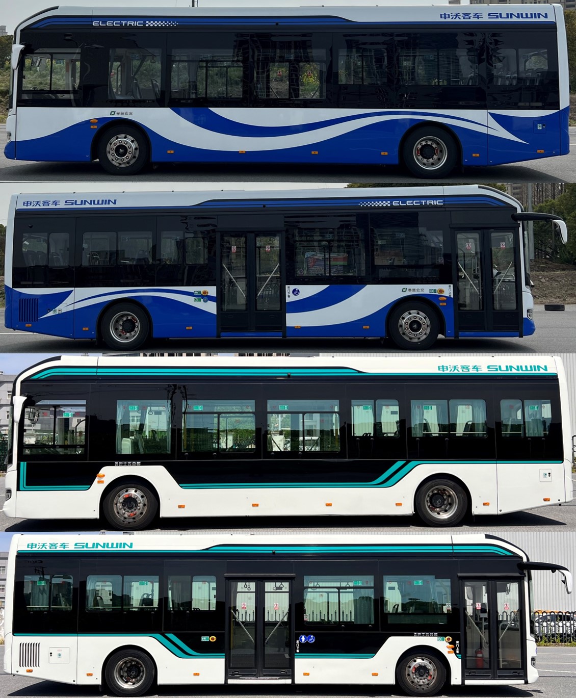 申沃牌SWB6109EV18G纯电动低地板城市客车公告图片