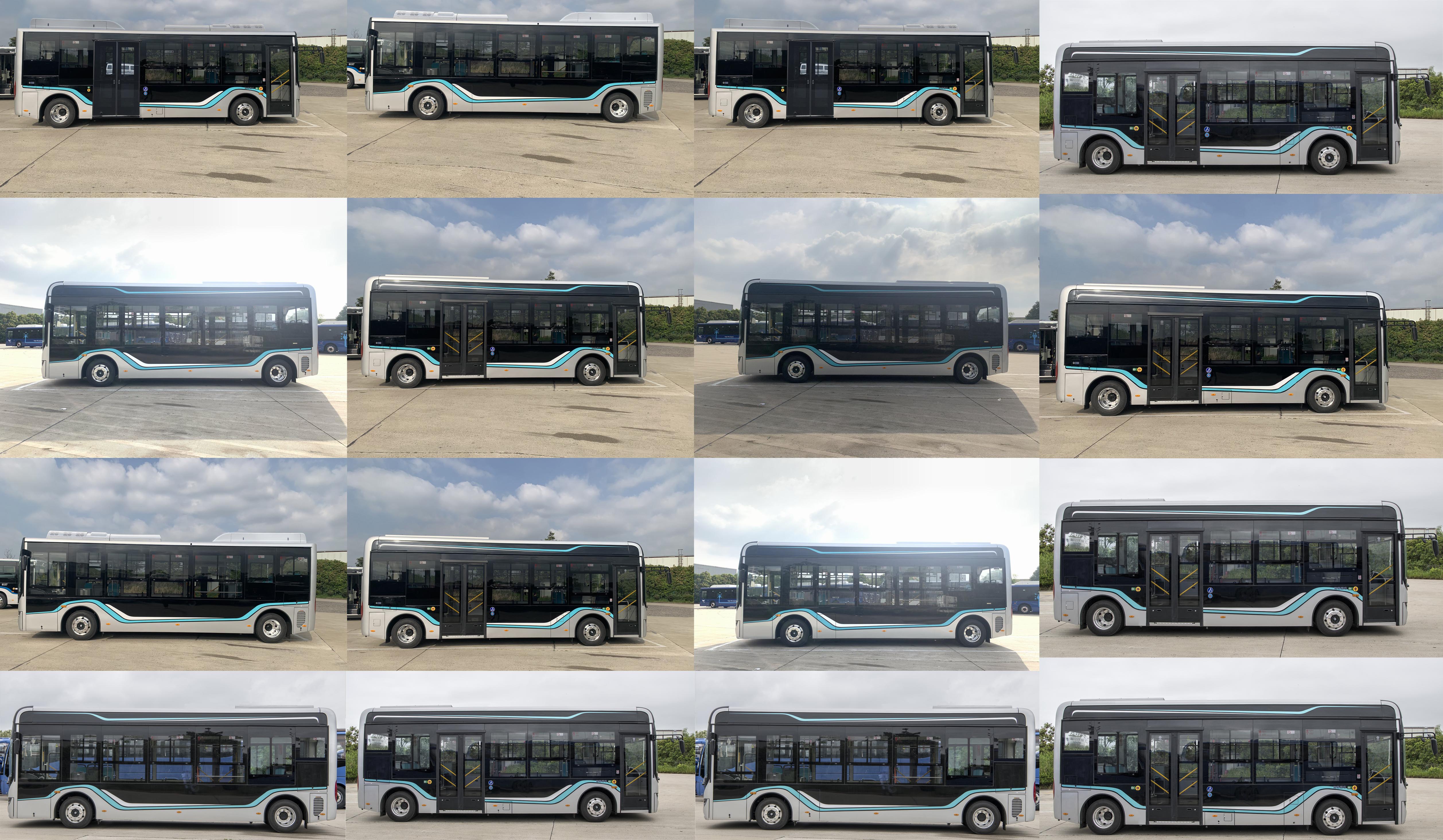 海格牌KLQ6866GAEVN3L纯电动低入口城市客车公告图片