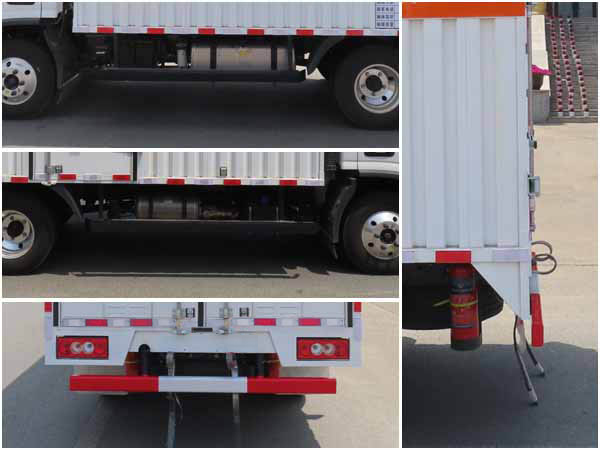 陸平機(jī)器牌LPC5041XRQB6易燃?xì)怏w廂式運(yùn)輸車公告圖片