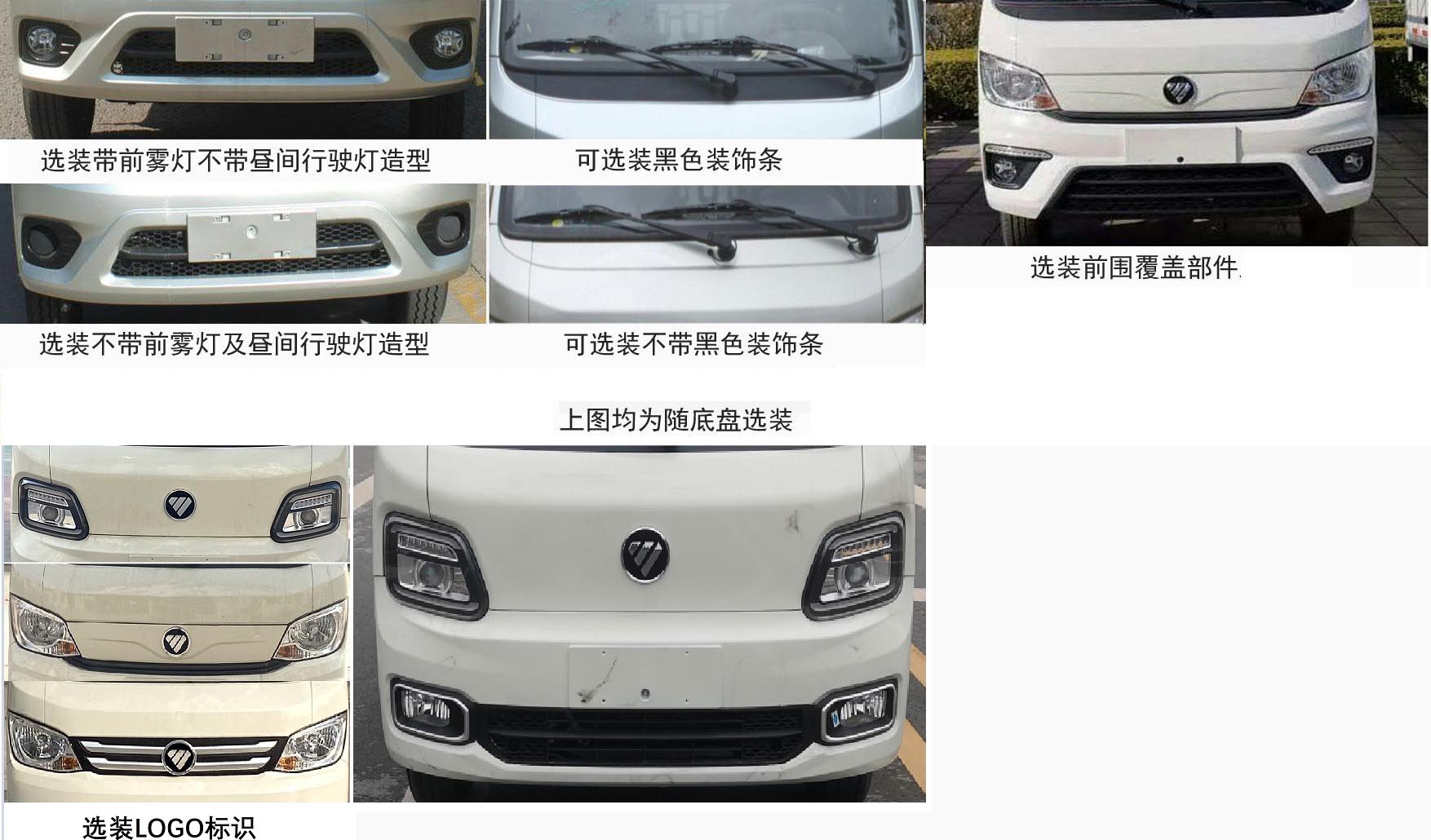 普羅科牌BJ5036ZXXE6-P1車廂可卸式垃圾車公告圖片