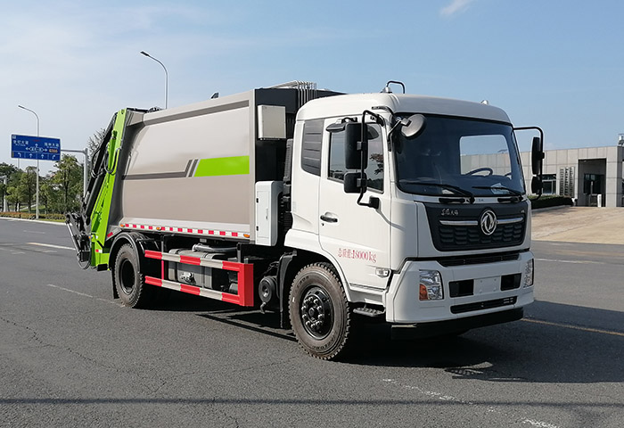 鲲海牌HKH5180ZYSD压缩式垃圾车公告图片