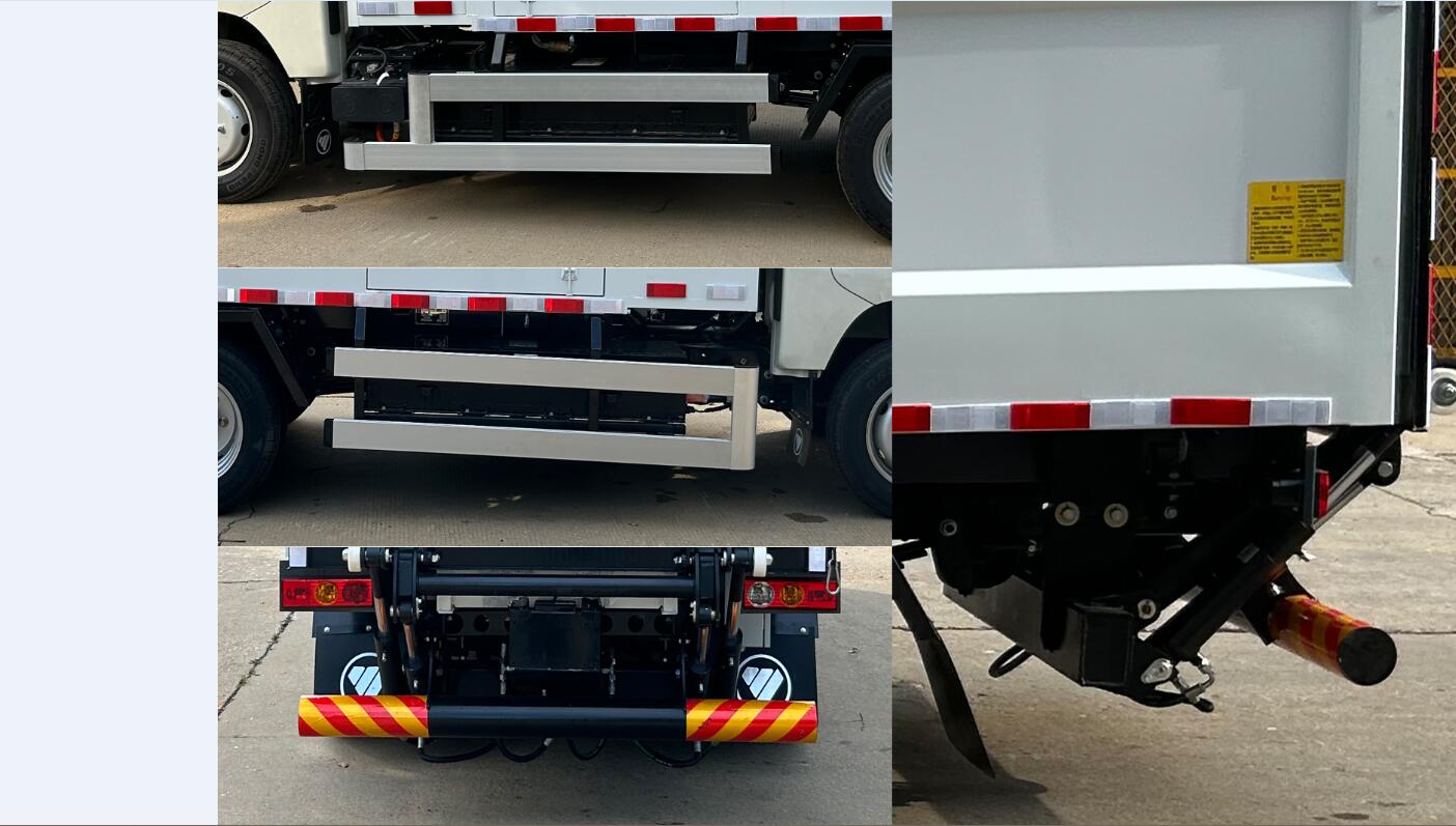 福田牌BJ5046XTYEV-H1純電動(dòng)密閉式桶裝垃圾車公告圖片