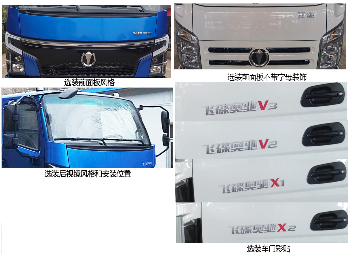 飞碟牌FD5120ZYSW17PHEV-1插电式混合动力压缩式垃圾车公告图片