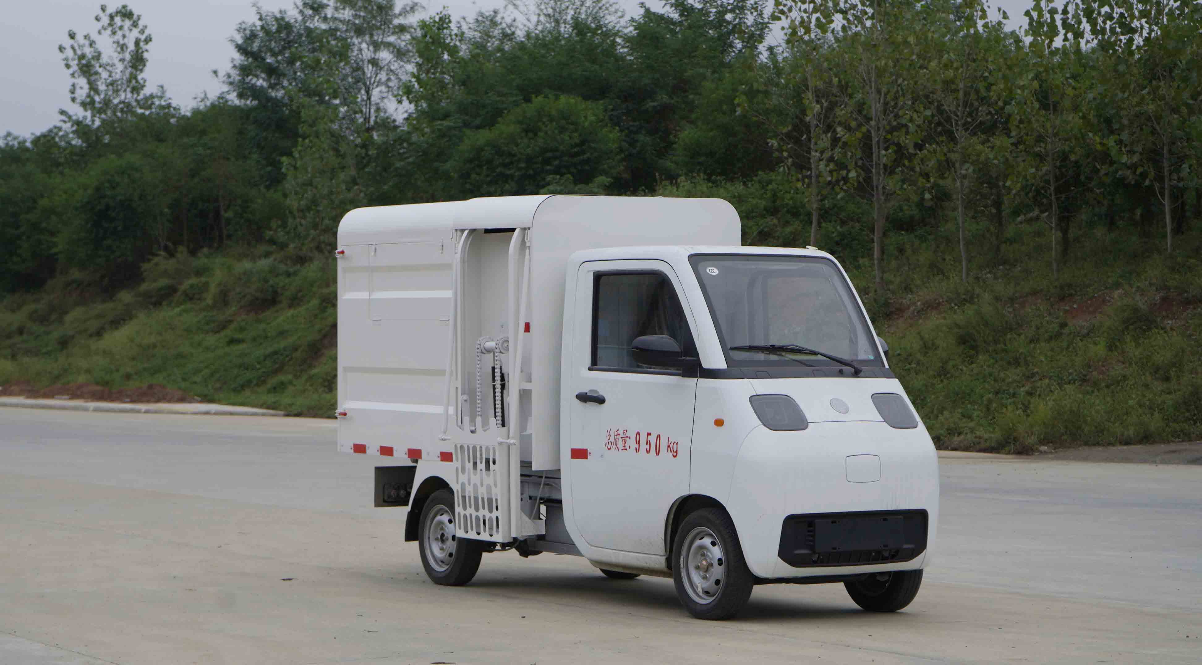 KLF5011ZZZBEV型纯电动自装卸式垃圾车图片