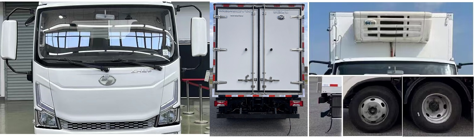 佰斯威牌WK5040XLC1FCEV燃料電池冷藏車公告圖片