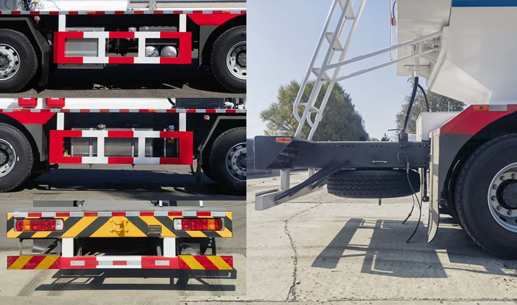 專(zhuān)汽龍祥牌CZT5321THL現(xiàn)場(chǎng)混裝粒狀銨油炸藥車(chē)公告圖片