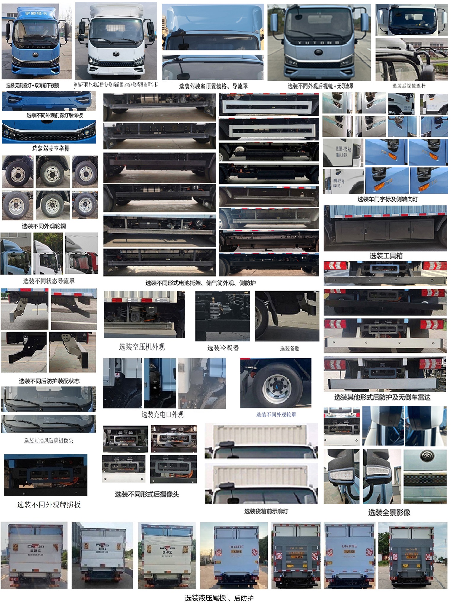 宇通牌ZKH5045XXYBEV4B純電動廂式運輸車公告圖片