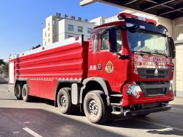 神泉牌LYX5430GXFPM250/H泡沫消防车