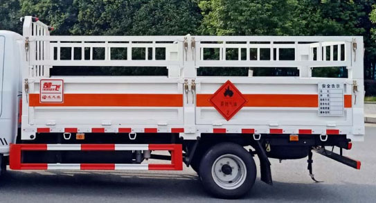 楚飛牌CLQ5045TQP6E氣瓶運輸車公告圖片