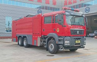 济淼牌JMF5320GXFPM160/G6泡沫消防车