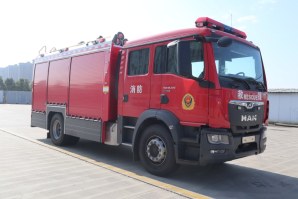 振翔牌MG5160GXFSG50/B65水罐消防车