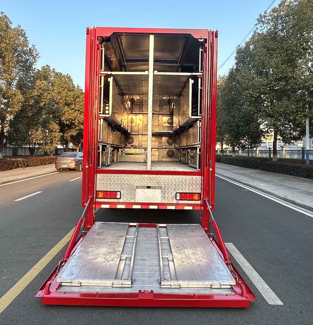 龍星匯牌HLV5181CCQD6畜禽運輸車公告圖片