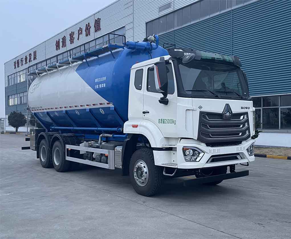 百勤牌XBQ5250GFLA30ZNG低密度粉粒物料运输车