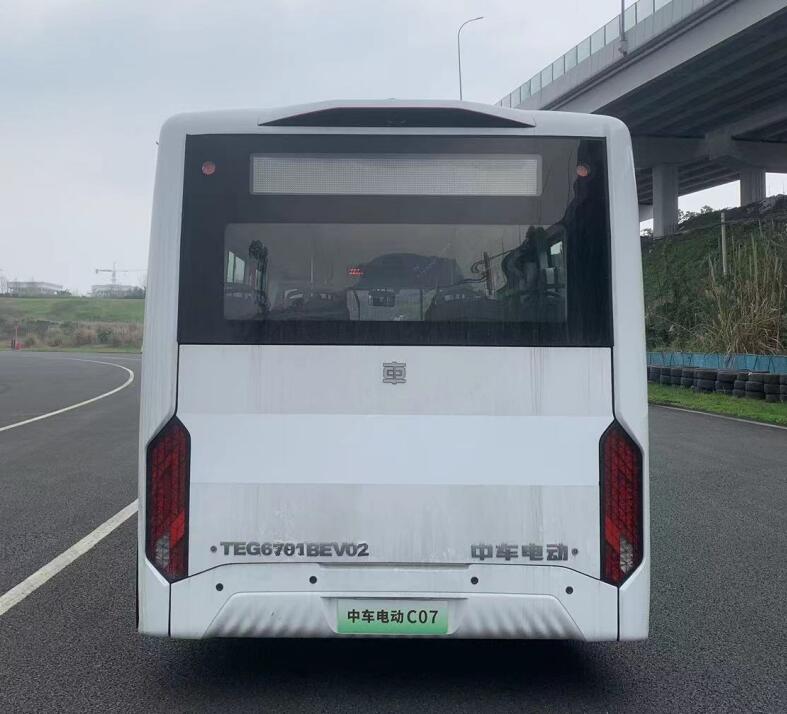 中国中车牌TEG6701BEV02纯电动低入口城市客车公告图片