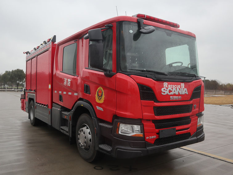 振翔股份牌ZXT5162TXFJY80/C65抢险救援消防车
