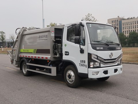 中联牌ZBH5070ZYSEQAY6压缩式垃圾车