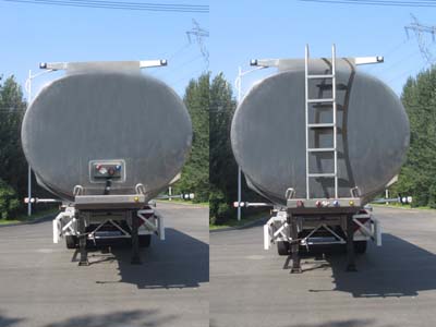 陆平机器牌LPC9400GRHS润滑油罐式运输半挂车公告图片