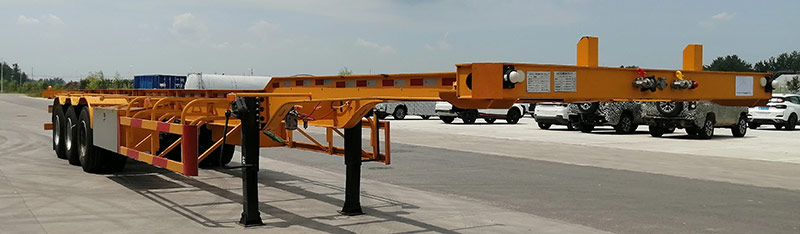 棣通牌14米34.8吨3轴集装箱运输半挂车(DTP9400TJZ)