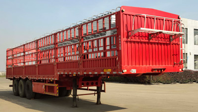 万辉牌13米33.5吨3轴仓栅式运输半挂车(FST9400CCY)