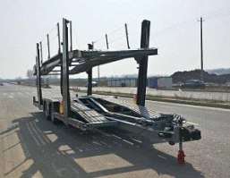 中置轴车辆运输挂车