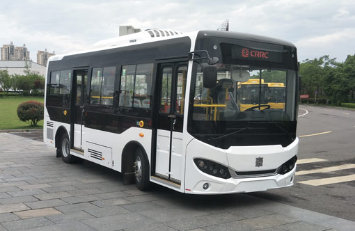 中国中车牌6.6米10-22座纯电动城市客车(TEG6660BEV02)