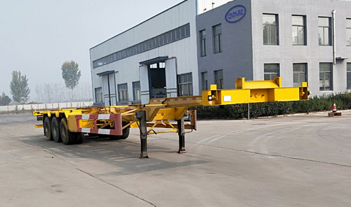 冠亚达牌14米35.2吨3轴集装箱运输半挂车(GYD9400TJZE)