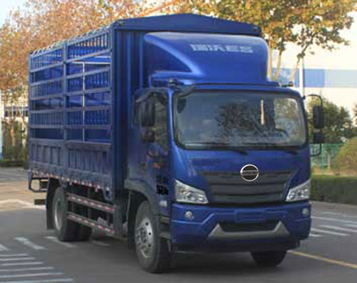 福田牌BJ5164CCYKPFA-01倉(cāng)柵式運(yùn)輸車公告圖片