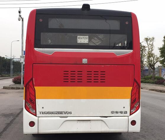 中国中车牌TEG6802BEV06纯电动城市客车公告图片