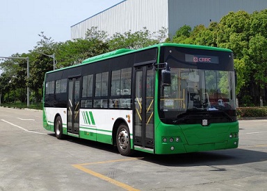 中国中车牌10.5米20-31座纯电动城市客车(TEG6105BEV15)