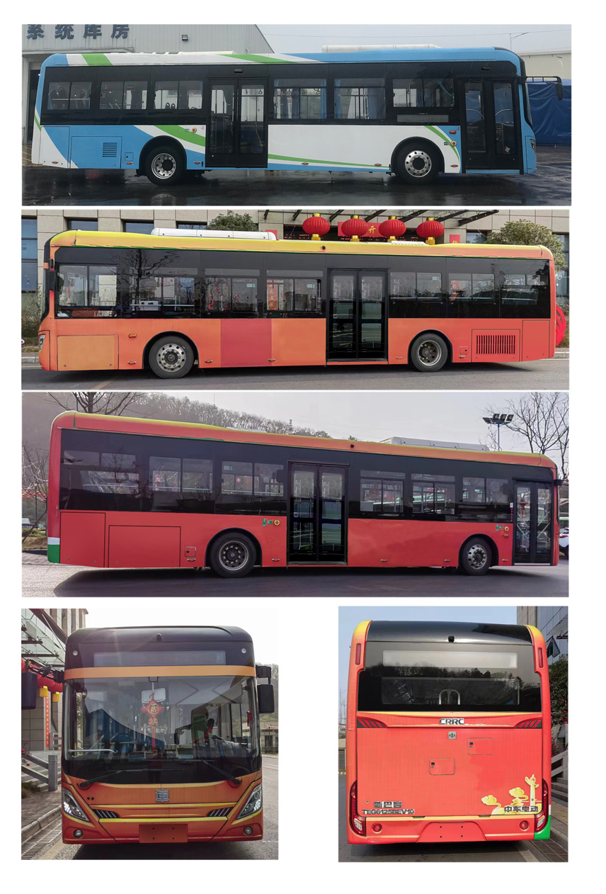 中国中车牌TEG6125BEV10纯电动低地板城市客车公告图片