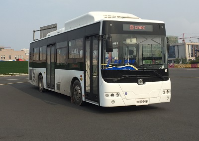 中国中车牌TEG6106EHEVN12插电式混合动力城市客车图片
