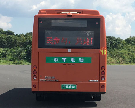 中国中车牌TEG6105BEV24纯电动低入口城市客车公告图片
