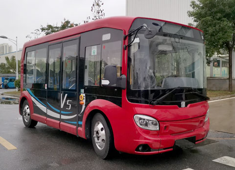 中国中车牌5.3米10-12座纯电动城市客车(TEG6530BEV02)
