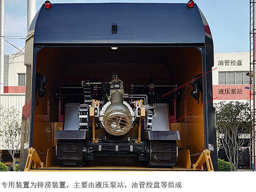 龍吸水牌FLG5150TPS82E大流量排水搶險(xiǎn)車(chē)公告圖片