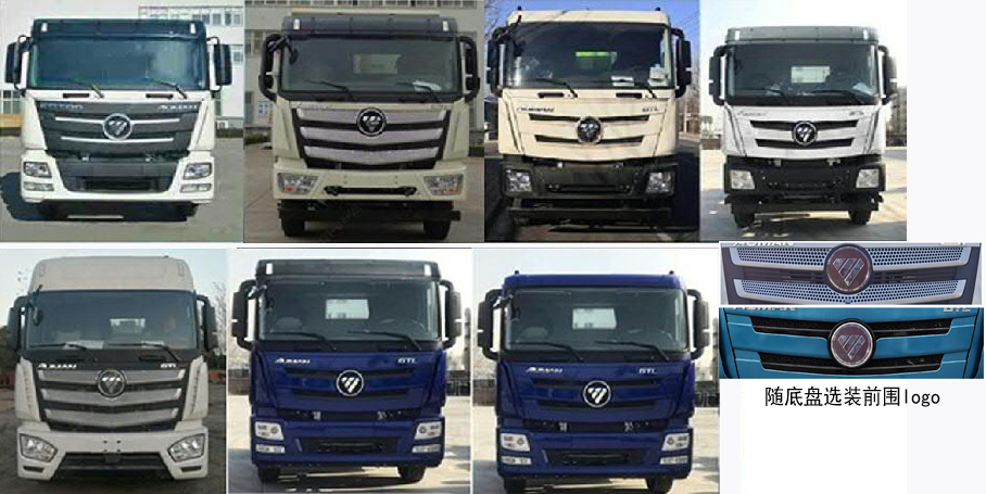 普羅科牌BJ5252ZXXE6-P1車廂可卸式垃圾車公告圖片