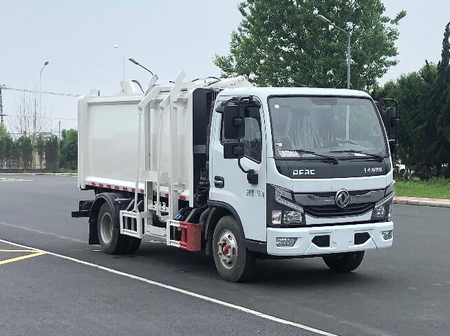 中国中车牌TEG5071ZZZ6EQ1D自装卸式垃圾车公告图片