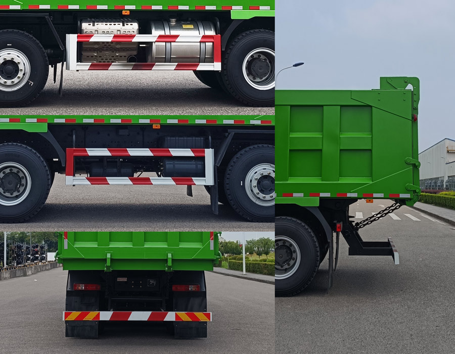 紅巖牌CQ5317ZLJEV09366自卸式垃圾車公告圖片