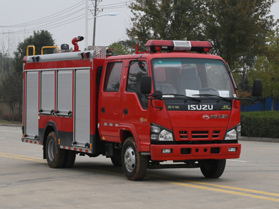 YZR5071GXFSG20/Q6A型水罐消防车图片