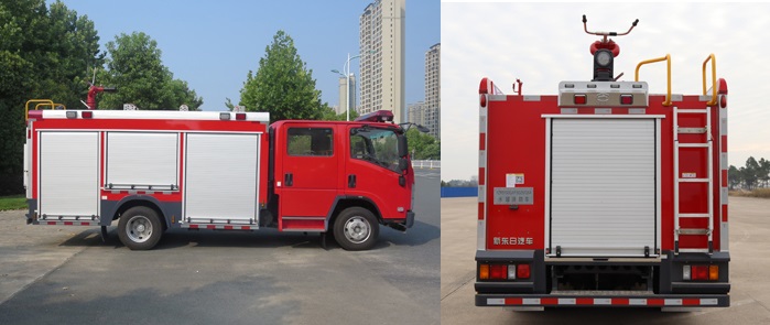 新东日牌YZR5100GXFSG35/Q6A水罐消防车公告图片