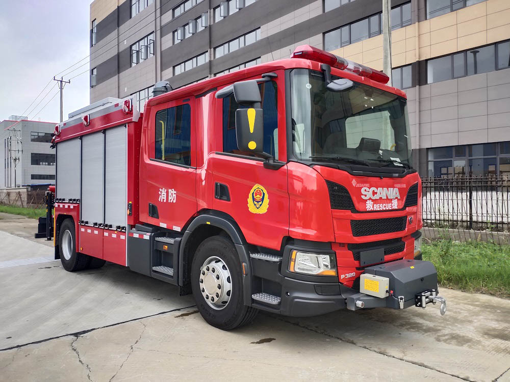 SJD5140TXFJY120/SKA型抢险救援消防车图片