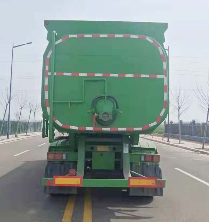 亚中车辆牌WPZ9402GFL中密度粉粒物料运输半挂车公告图片