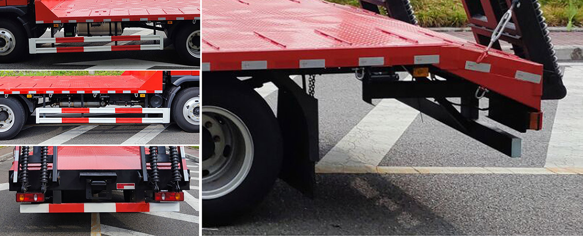 大運牌DYQ5141TPBD6AD平板運輸車公告圖片