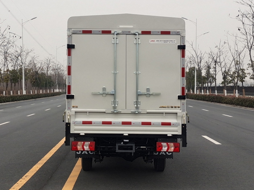 江淮牌HFC5030CCYEV2純電動(dòng)倉(cāng)柵式運(yùn)輸車公告圖片