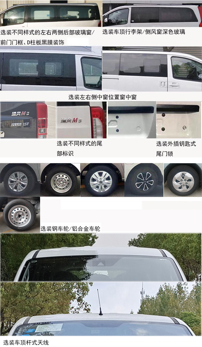 江淮牌HFC6511RA7C1S多用途乘用车公告图片