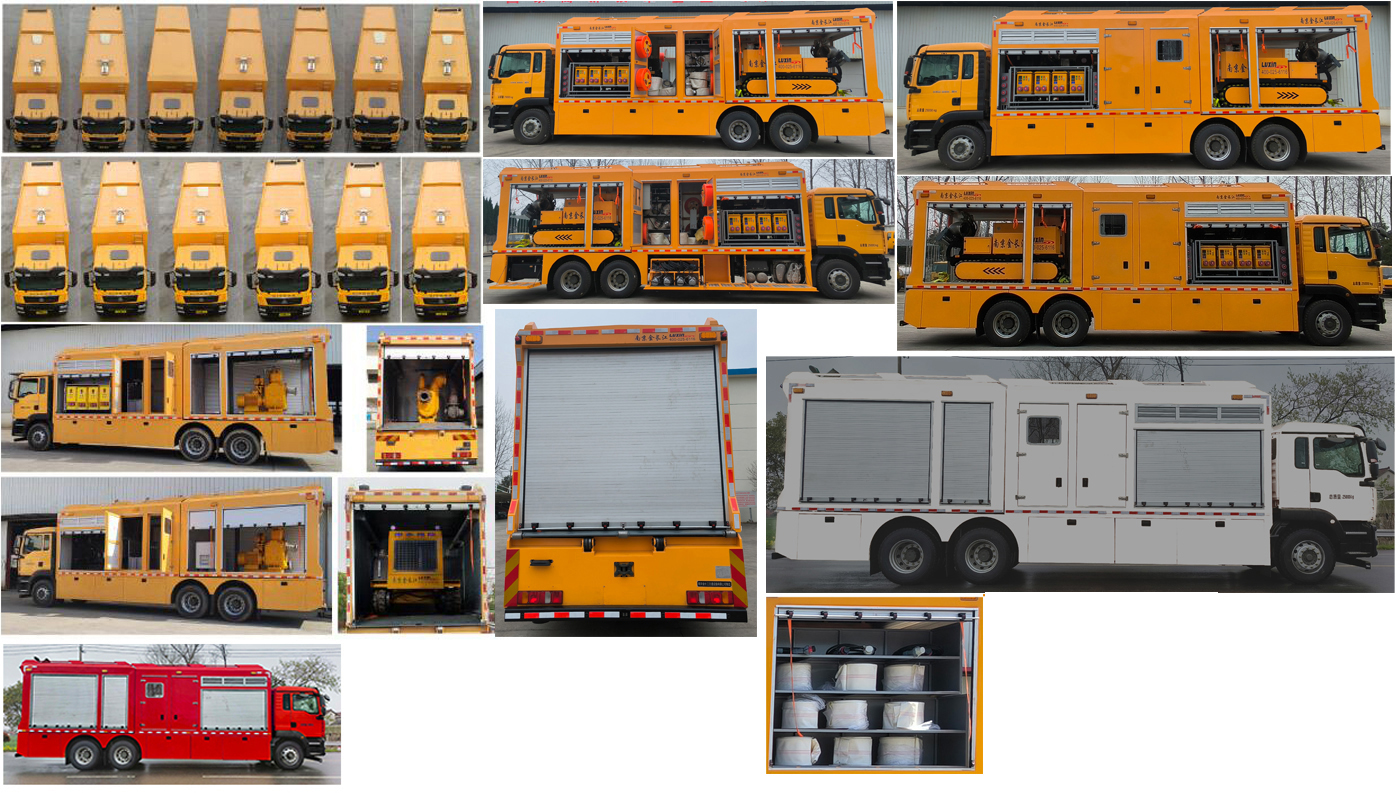 路鑫牌NJJ5251TPS6大流量排水搶險車公告圖片