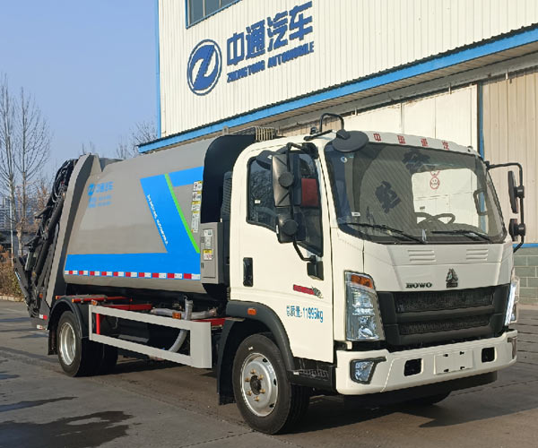 东岳牌ZTQ5120ZYSZ7Y38F压缩式垃圾车